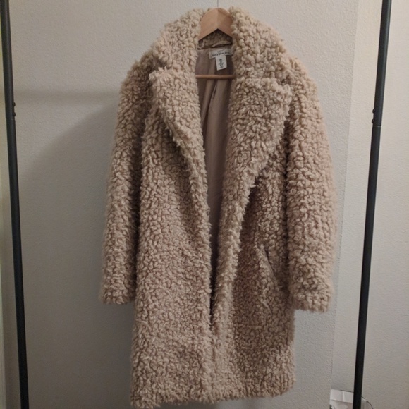hm long pile coat